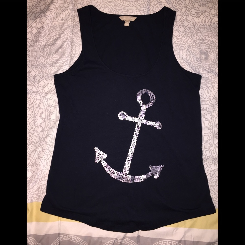 Banana Republic Nautical Tank ⚓️